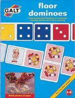 Floor Puzzle Matching Dominos