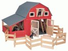 Deluxe Red Gable Barn
