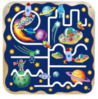 Outer Space Pathfinder Wall Panel